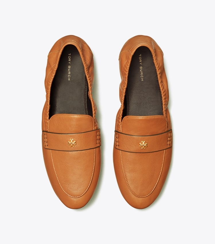 TORY BURCH WOMEN'S BALLET LOAFER - Bourbon