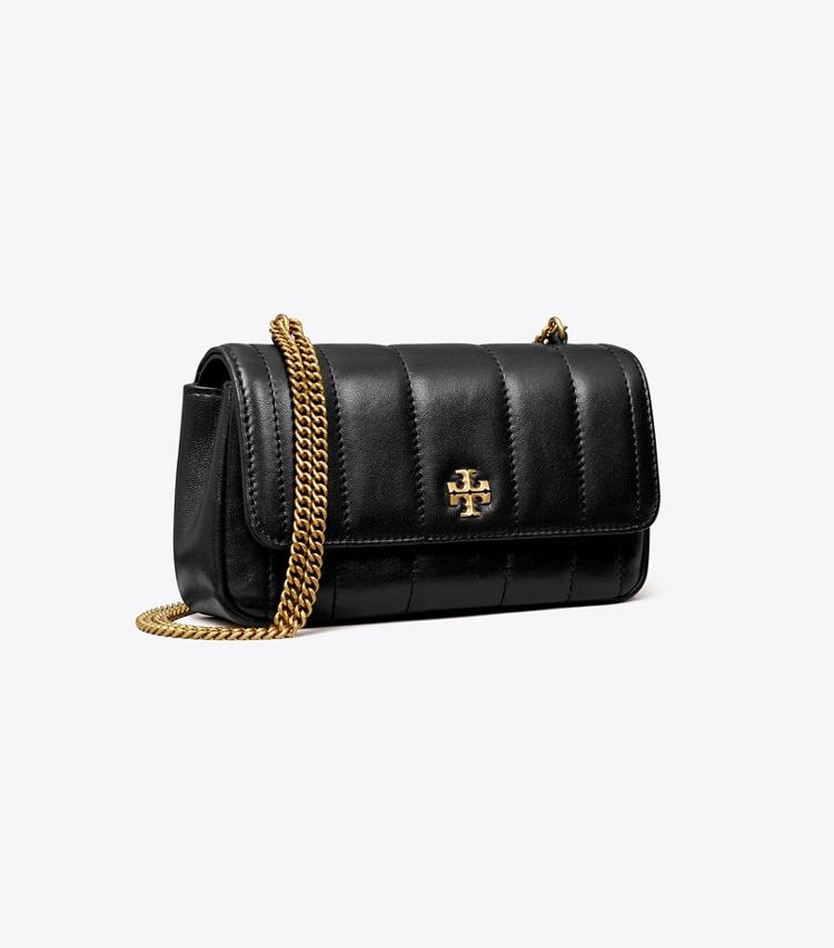 TORY BURCH WOMEN'S MINI KIRA FLAP SHOULDER BAG - Black