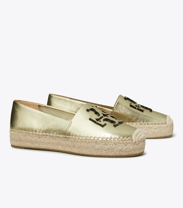 TORY BURCH WOMEN'S INES PLATFORM ESPADRILLE - Spark Gold