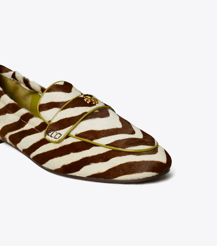 TORY BURCH WOMEN'S BALLET LOAFER - Zebra / Algae