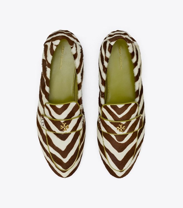 TORY BURCH WOMEN'S BALLET LOAFER - Zebra / Algae