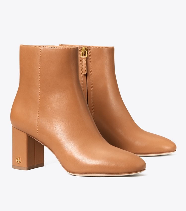 TORY BURCH WOMEN'S BROOKE 70MM BOOTIE - Tan