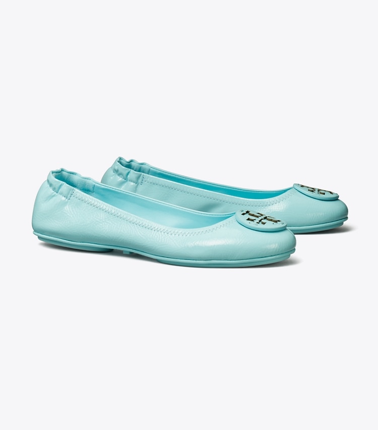 TORY BURCH WOMEN'S MINNIE TRAVEL BALLET - Light Blue