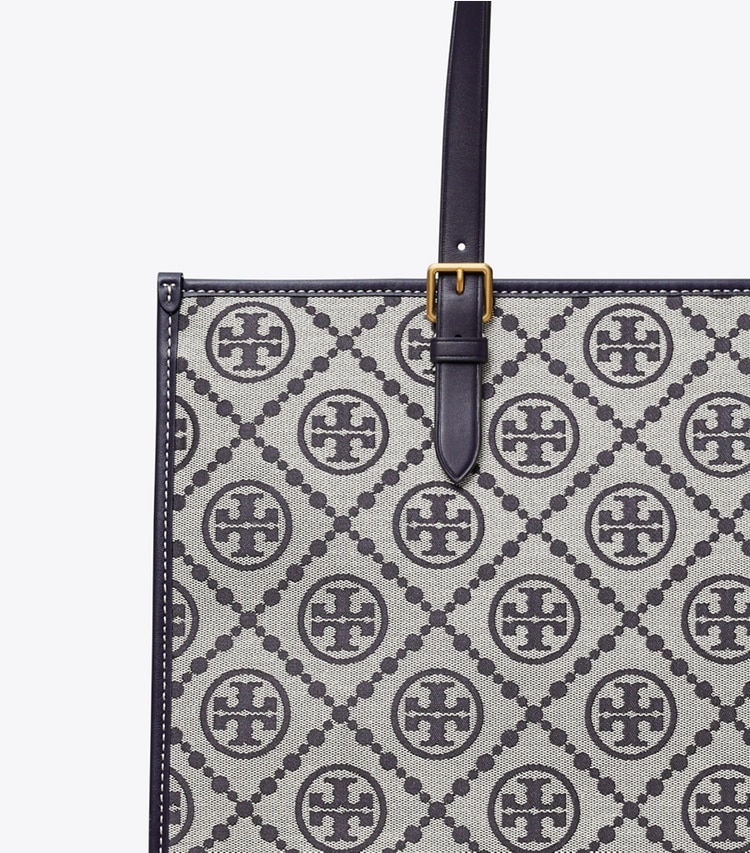 TORY BURCH WOMEN'S T MONOGRAM TOTE - Tory Navy