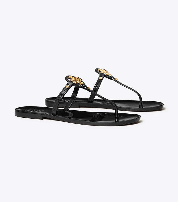 TORY BURCH WOMEN'S MINI MILLER JELLY SANDAL - Perfect Black