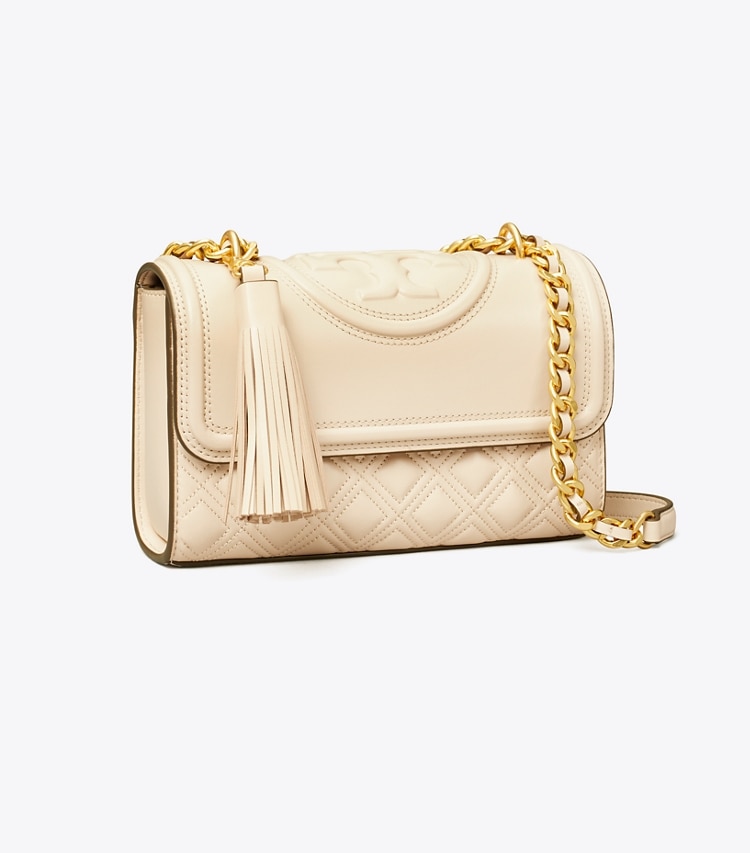 TORY BURCH WOMEN'S SMALL FLEMING CONVERTIBLE SHOULDER BAG - New Cream