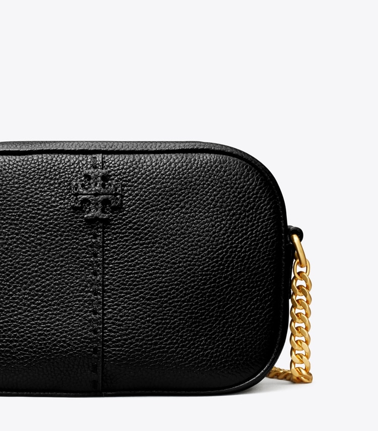 TORY BURCH WOMEN'S MCGRAW CAMERA BAG - Black - Click Image to Close