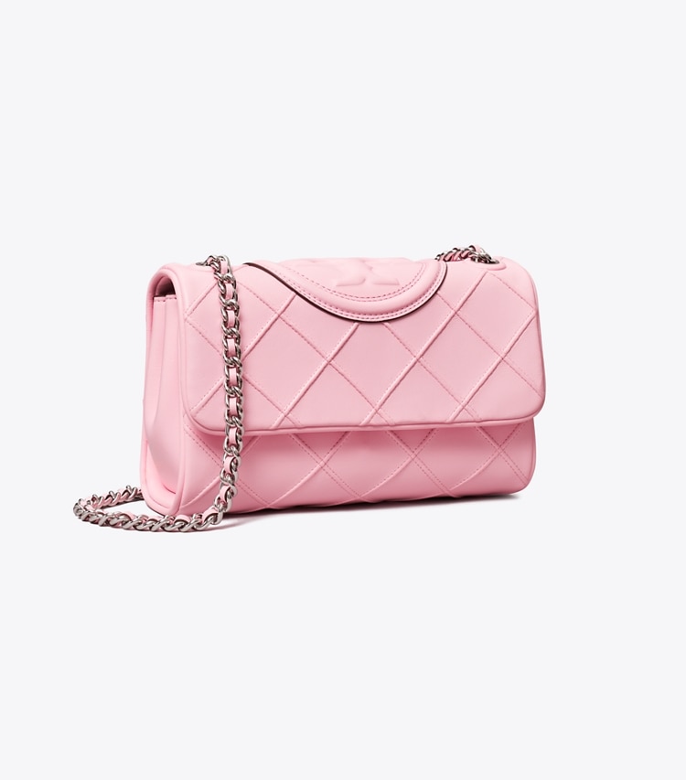 TORY BURCH WOMEN'S SMALL FLEMING SOFT CONVERTIBLE SHOULDER BAG - Plie Pink