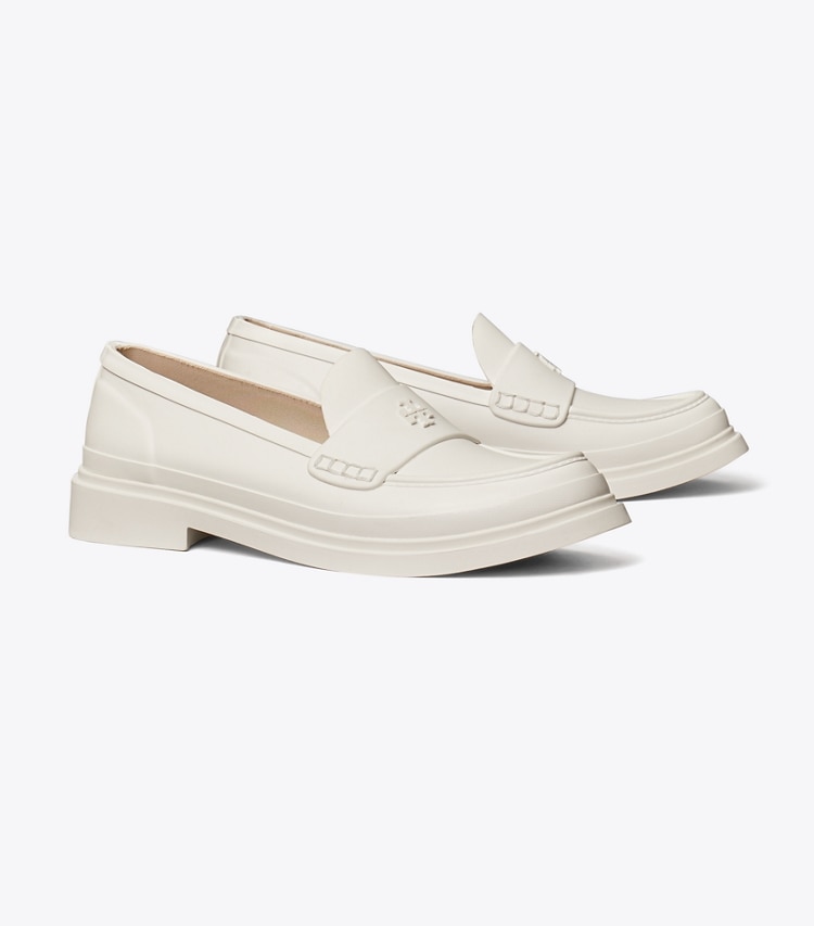 TORY BURCH WOMEN'S CLASSIC RAIN LOAFER - Off White