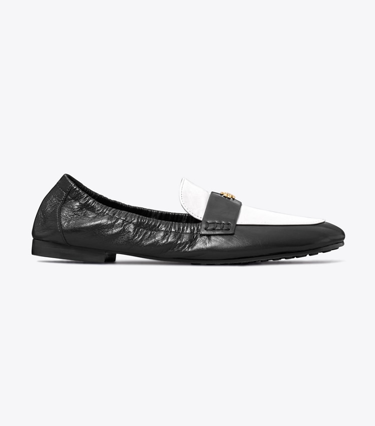 TORY BURCH WOMEN'S BALLET LOAFER - Perfect Black / New Ivory