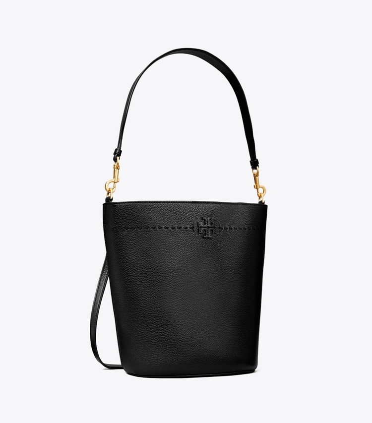 TORY BURCH WOMEN'S MCGRAW BUCKET BAG - Black