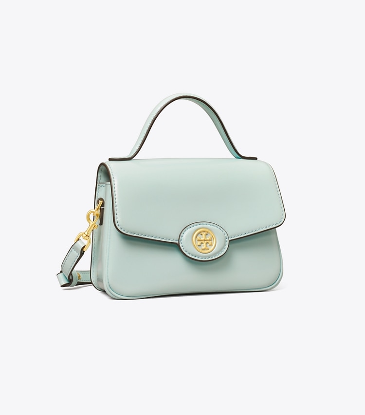 TORY BURCH WOMEN'S SMALL ROBINSON SPAZZOLATO TOP-HANDLE BAG - Seabubble