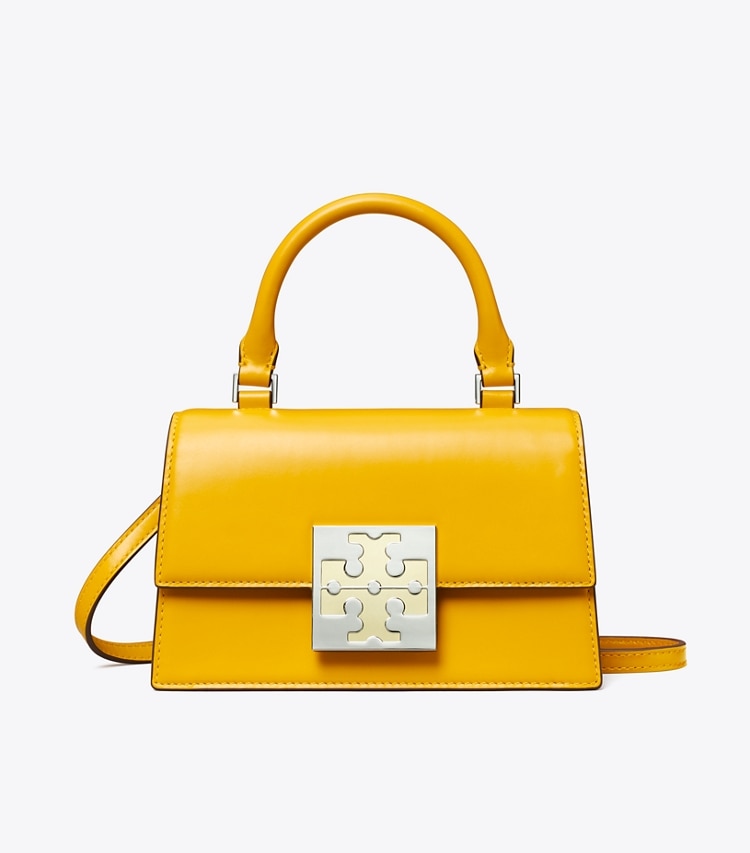 TORY BURCH WOMEN'S BON BON COLORBLOCK MINI BAG - Golden Crest