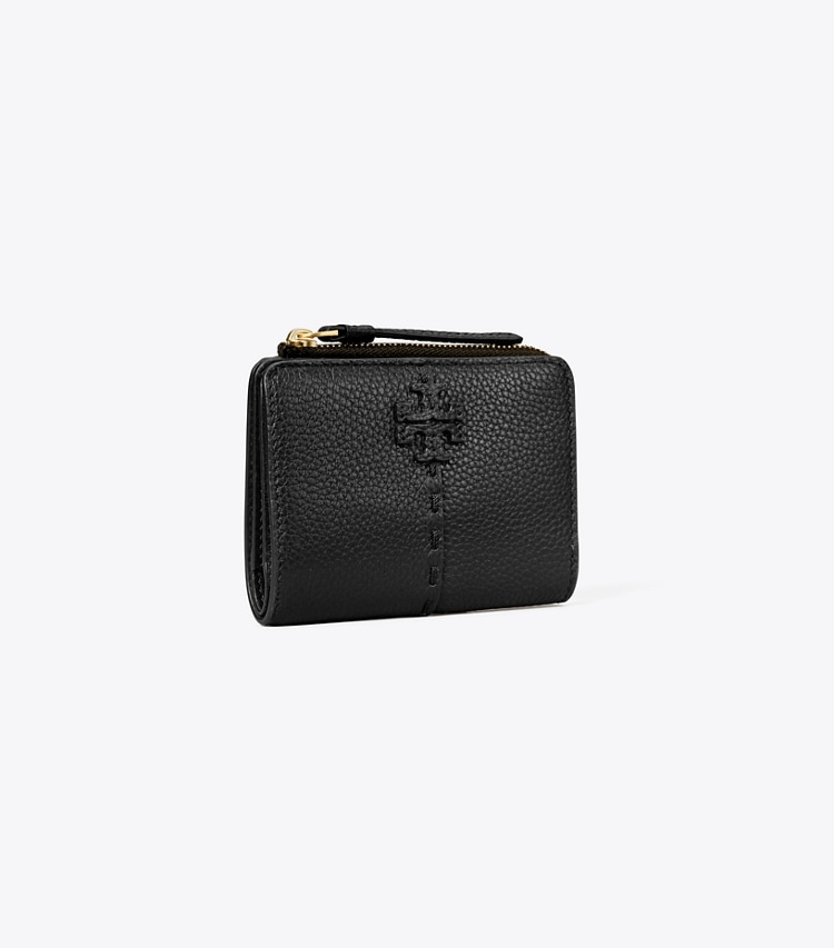 TORY BURCH WOMEN'S MCGRAW BI-FOLD WALLET - Black