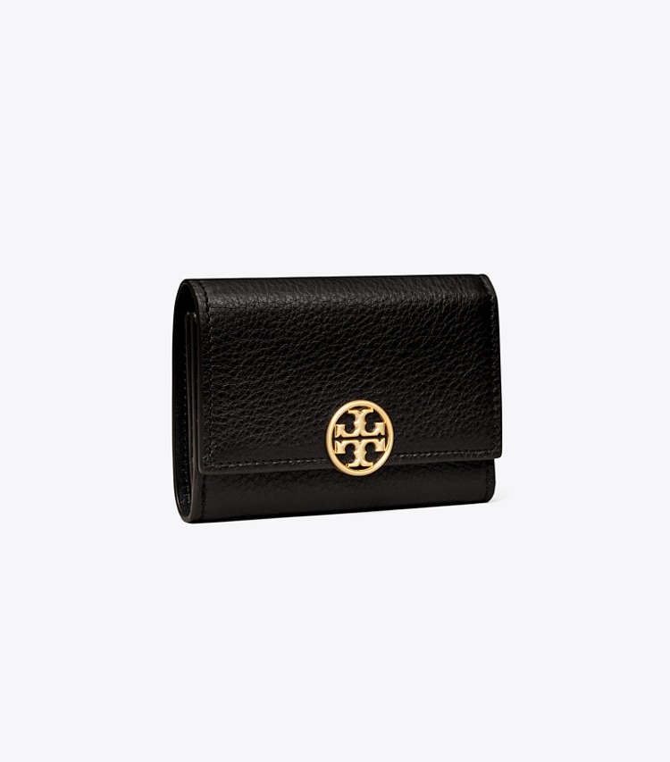 TORY BURCH WOMEN'S MEDIUM MILLER FLAP WALLET - Black