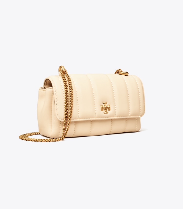 TORY BURCH WOMEN'S MINI KIRA FLAP SHOULDER BAG - Brie