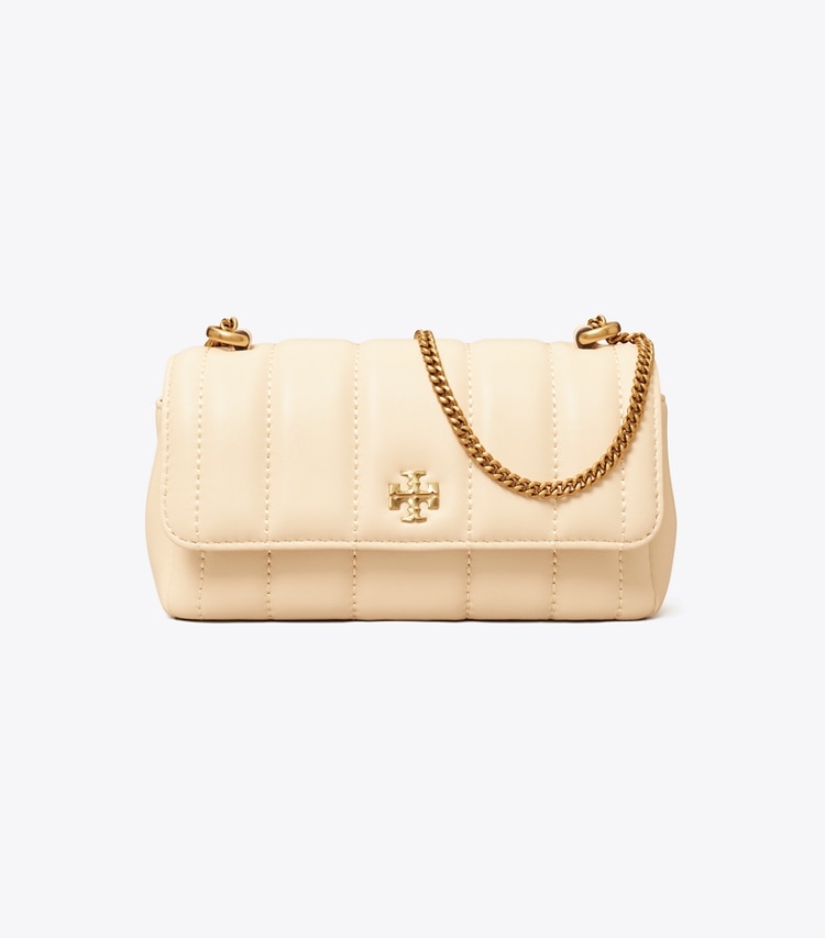 TORY BURCH WOMEN'S MINI KIRA FLAP SHOULDER BAG - Brie