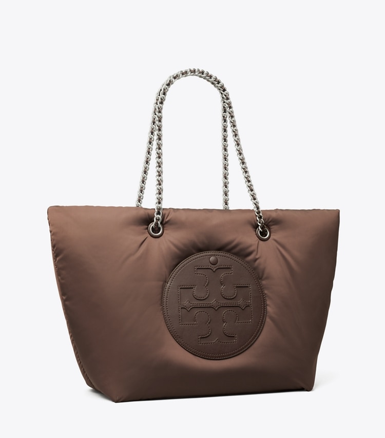 TORY BURCH WOMEN'S ELLA CHAIN SOFT TOTE - Tempranillo