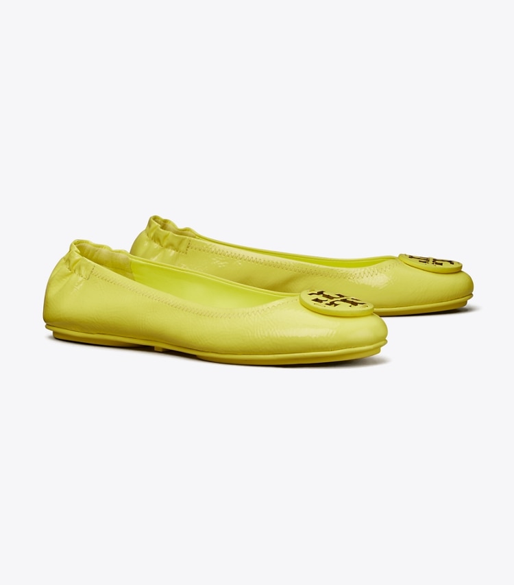 TORY BURCH WOMEN'S MINNIE TRAVEL BALLET - Blazing Yellow