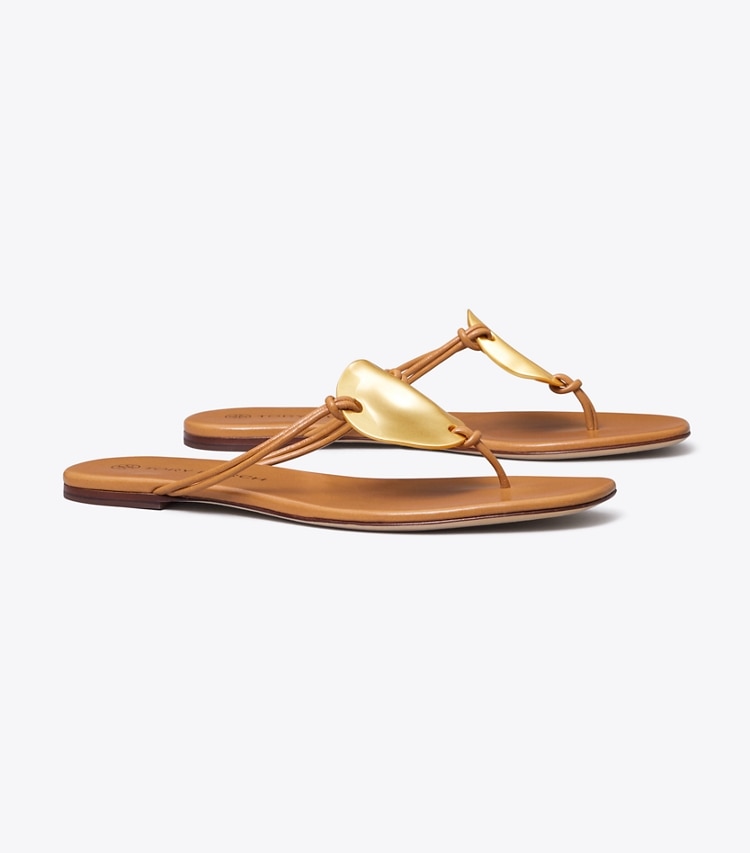 TORY BURCH WOMEN'S PATOS SANDAL - Caramel Corn