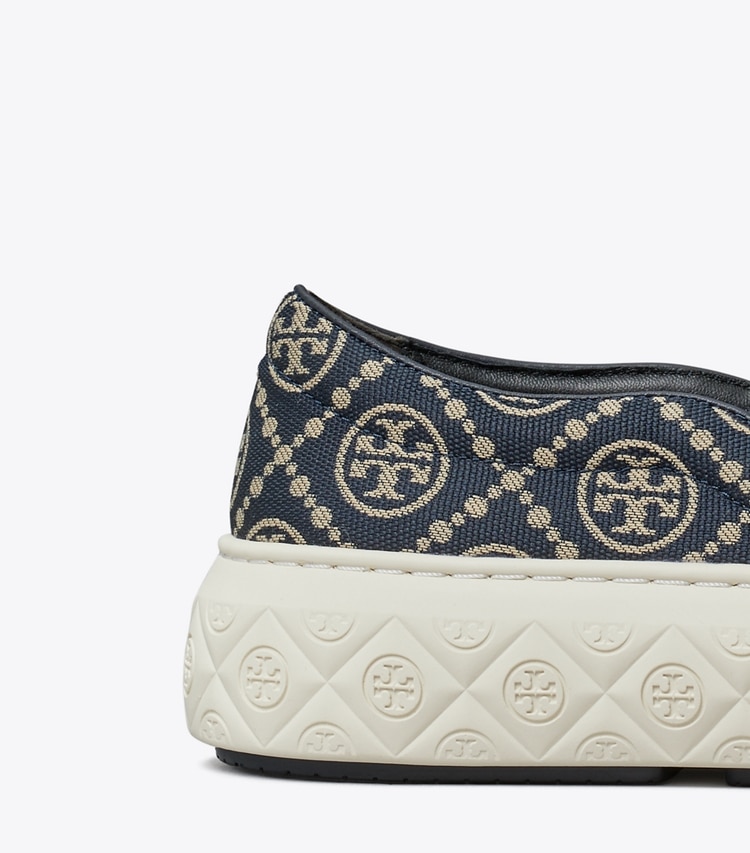 TORY BURCH WOMEN'S T MONOGRAM LADYBUG SLIP-ON SNEAKER - Inverse Navy T Monogram