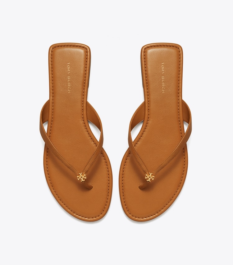 TORY BURCH WOMEN'S CLASSIC FLIP-FLOP - Caramel Corn - Click Image to Close