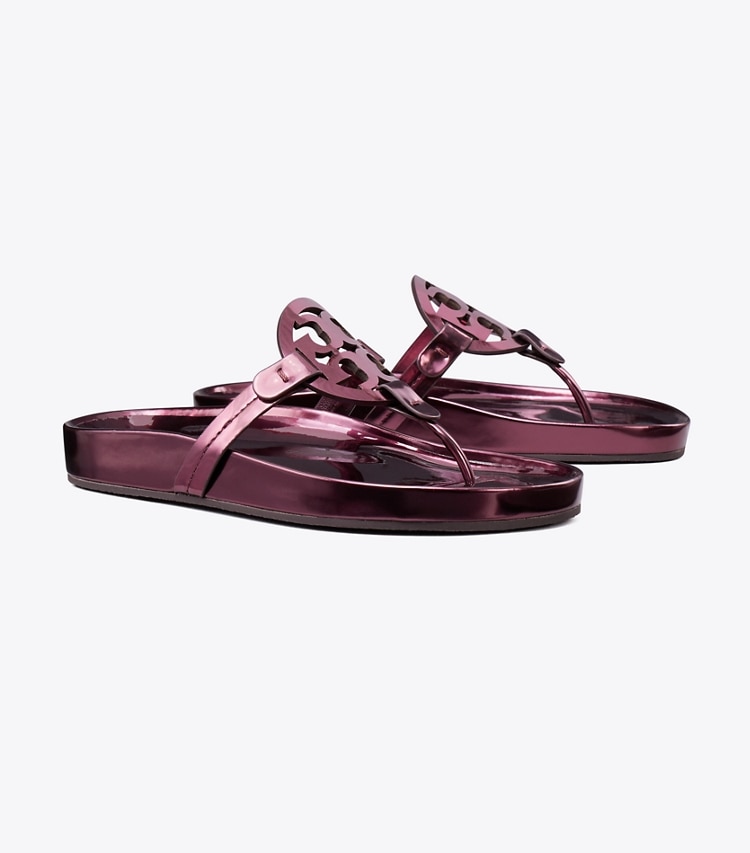 TORY BURCH WOMEN'S MILLER CLOUD SANDAL - Merlot