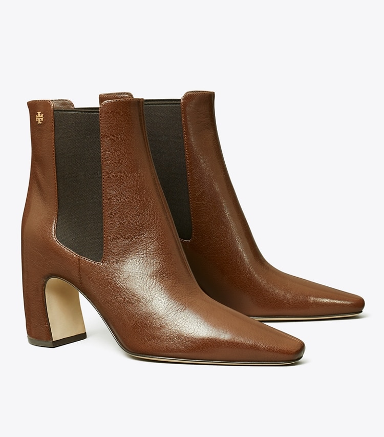 TORY BURCH WOMEN'S BANANA CHELSEA BOOT - Coco Brown / Dark Brown