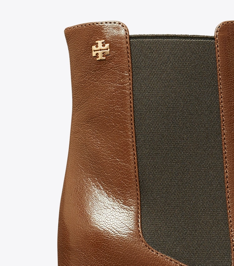 TORY BURCH WOMEN'S BANANA CHELSEA BOOT - Coco Brown / Dark Brown