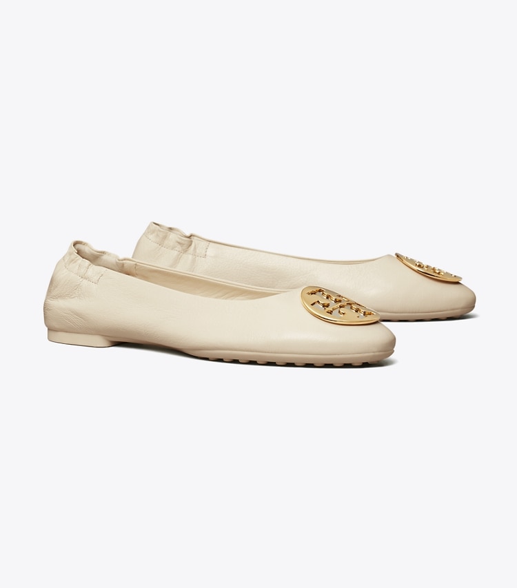 TORY BURCH WOMEN'S CLAIRE BALLET - New Ivory