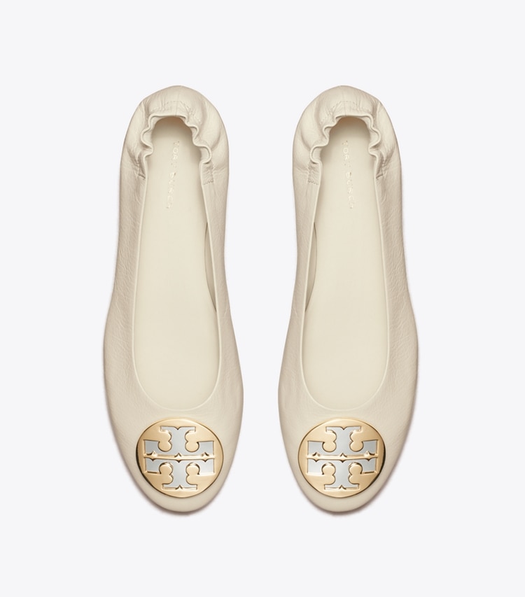 TORY BURCH WOMEN'S CLAIRE BALLET - New Ivory