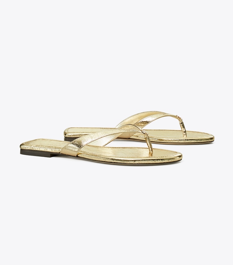 TORY BURCH WOMEN'S CLASSIC FLIP-FLOP - Spark Gold