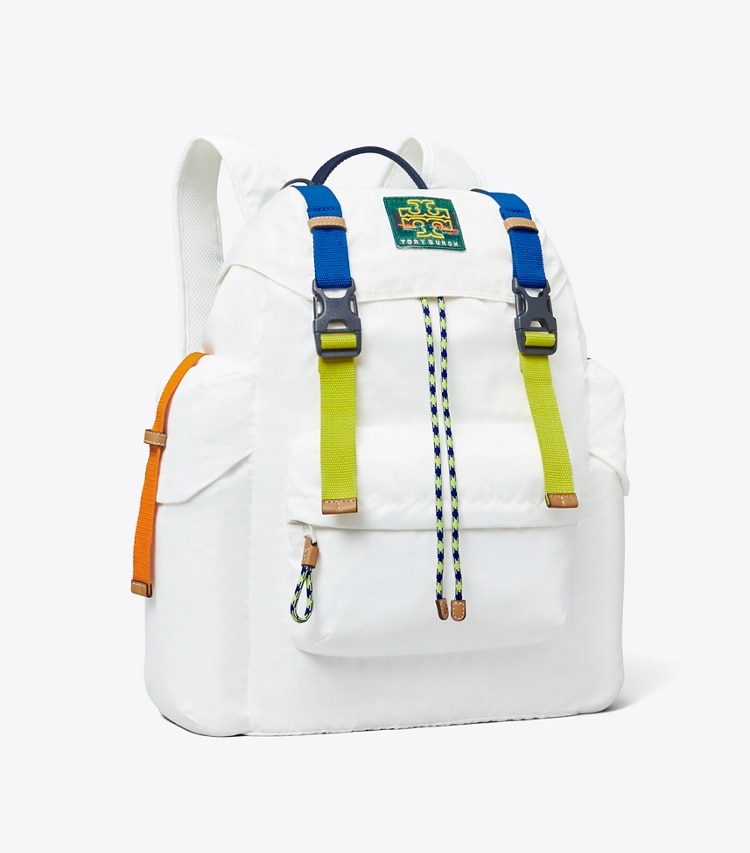 TORY BURCH WOMEN'S RIPSTOP BACKPACK - Snow White