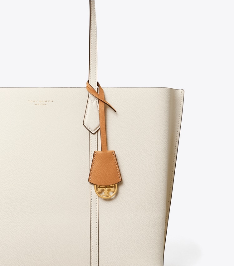 TORY BURCH WOMEN'S PERRY TRIPLE-COMPARTMENT TOTE BAG - New Ivory